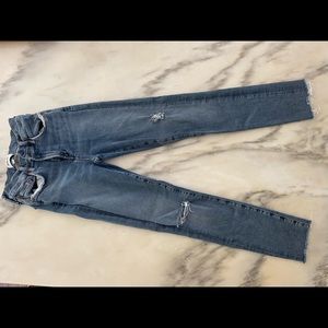 Agolde skinny cropped denim, size 26
